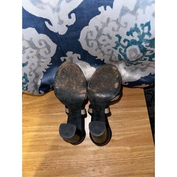 Tory Burch Elastic Strapped Heels, Size 8.5 - Picture 5 of 7